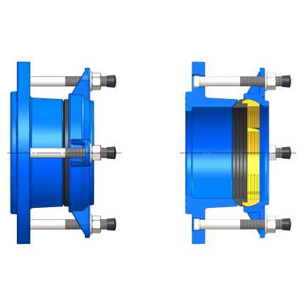 wato product Flange Adapter Restrained PE/PVC image thumbnail