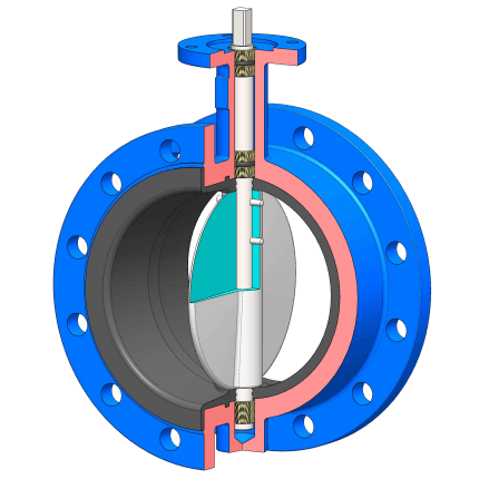 wato product Concentric/Double Flanged Butterfly Valves image thumbnail